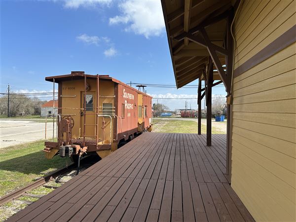 Port Lavaca Train Depot (3/1/2026 - Credits: Tania French)