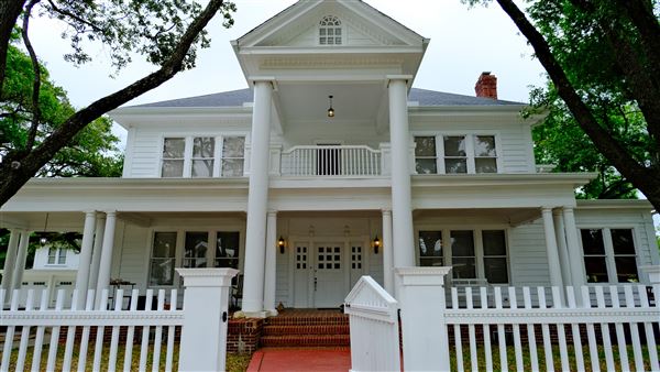 Conroe White House (4/18/2026 - Credits: Houston Film Commission)
