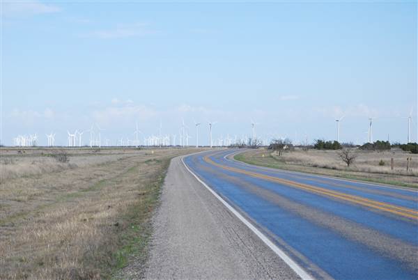 Wind Farm off State HWY 153 (3/25/2015)