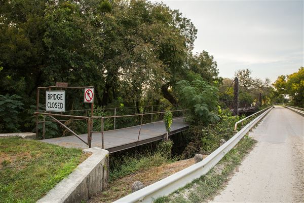 Bluff Dale Suspension Bridge (3/9/2018)