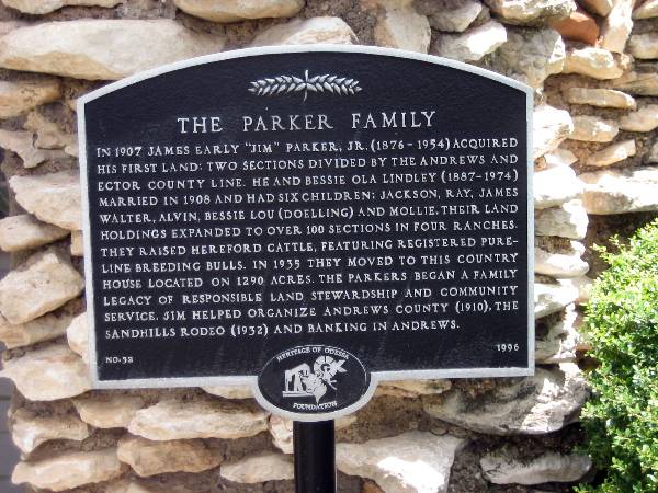 Parker House Ranching Museum (8/21/2008)