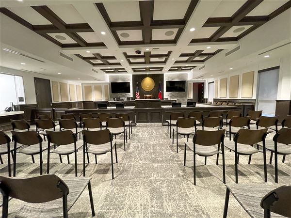 Mont Belvieu Municipal Court and Council Chamber (2/17/2022 - Credits: City of Mont Belvieu)
