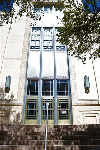 Falls County Courthouse (3/18/2022 - Credits: Bryan LeMeilleur - Director of Tourism and Marketing for the City of Marlin)