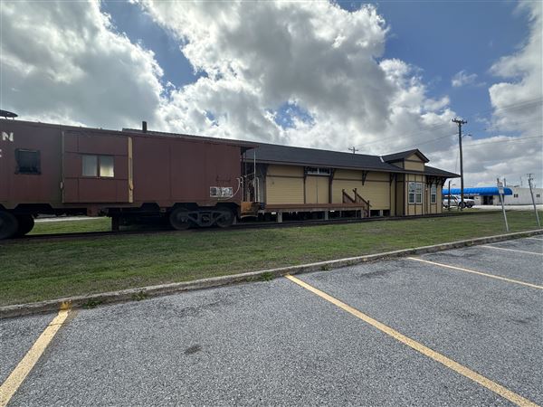 Port Lavaca Train Depot (3/1/2026 - Credits: Tania French)