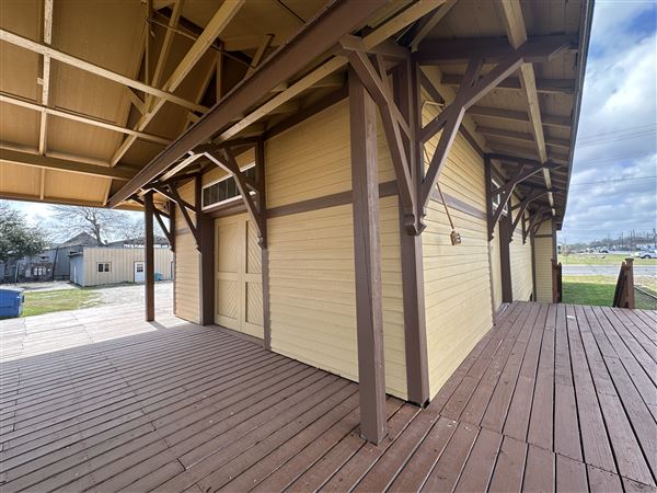 Port Lavaca Train Depot (3/1/2026 - Credits: Tania French)