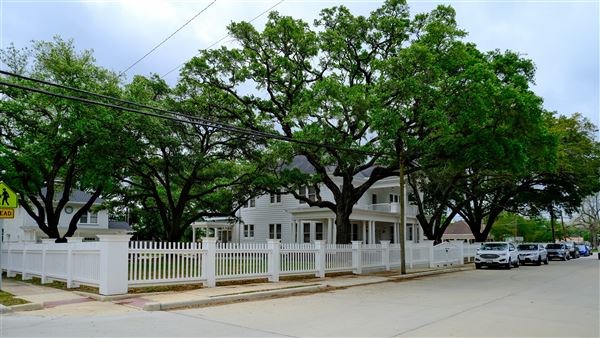 Conroe White House (4/18/2026 - Credits: Houston Film Commission)