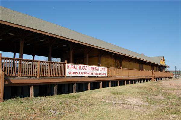 Rural Texas Toursim Center and Depot (3/25/2013)