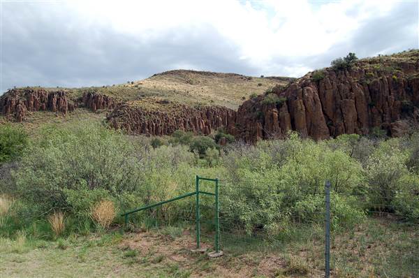 Hwy 118 South of Fort Davis (6/30/2013)