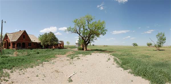 Abandoned House on US 277 at Hwy 2835 (4/29/2014)