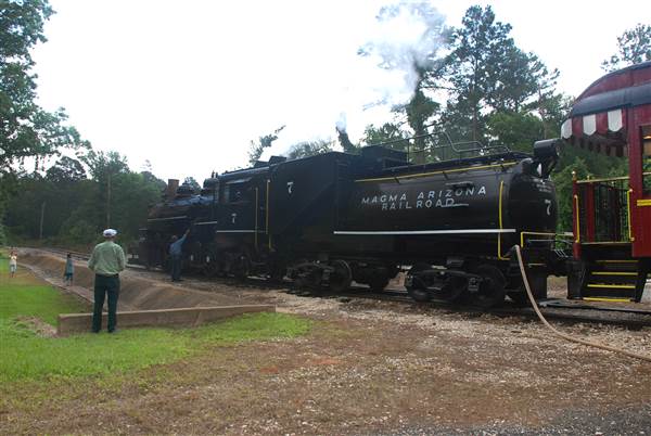 Texas State Railroad - 1901 Steam Train (5/31/2014)