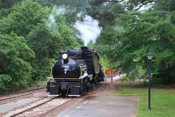 Texas State Railroad - 1901 Steam Train (5/31/2014)