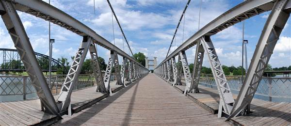 Waco Suspension Bridge and Waco Riverwalk (6/19/2014)