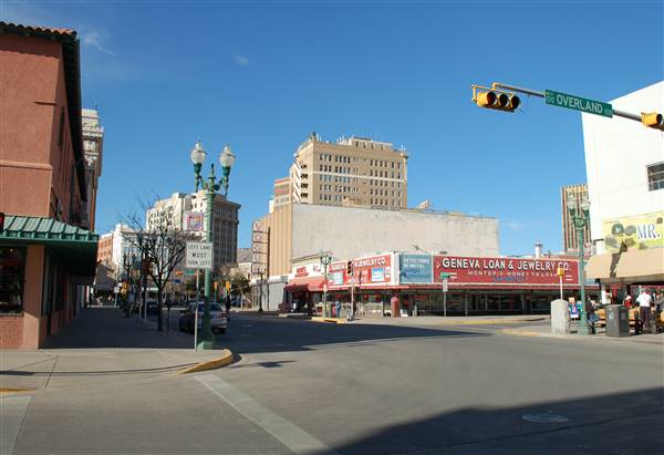El Paso Downtown - El Paso Street (3/21/2017)
