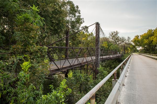 Bluff Dale Suspension Bridge (3/9/2018)