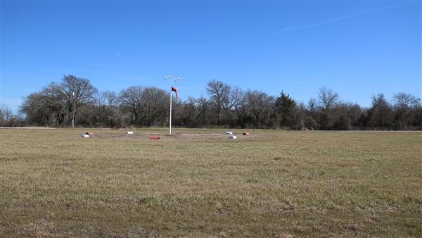 Marlin Municipal Airport (T-15) (2/9/2022 - Credits: Bryan LeMeilleur, Director of Tourism and Marketing)