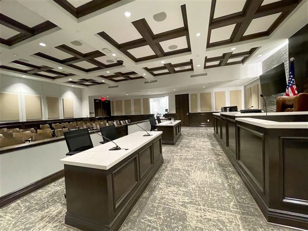 Mont Belvieu Municipal Court and Council Chamber (2/17/2022 - Credits: City of Mont Belvieu)