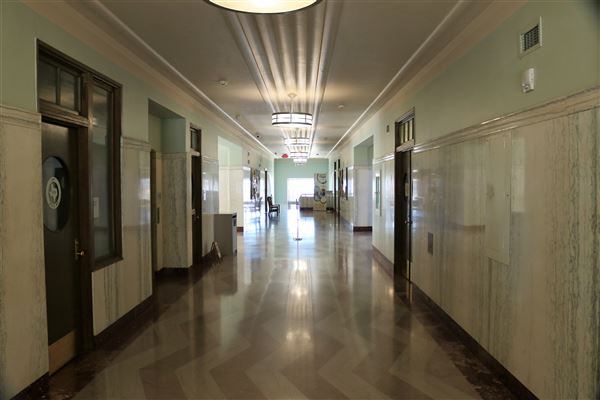 Falls County Courthouse (3/18/2022 - Credits: Bryan LeMeilleur - Director of Tourism and Marketing for the City of Marlin)