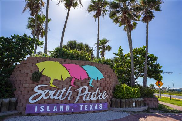 South Padre Island Welcome Sign (2/2/2023 - Credits: South Padre Island Convention and Visitors Bureau)