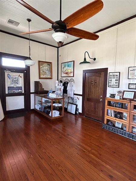 Rockport San Antonio & Aransas Pass Railroad Depot Museum (6/30/2024 - Credits: Jennifer Day)