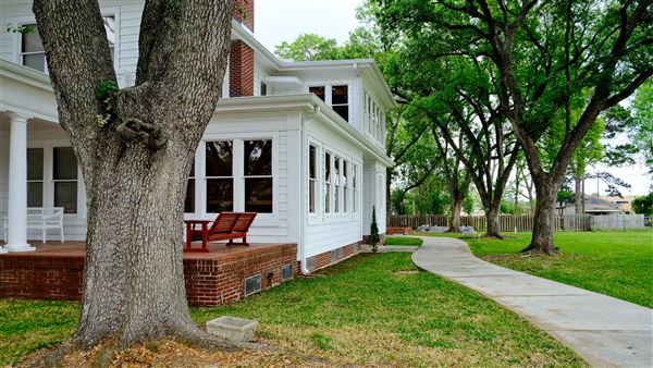 Conroe White House (4/18/2026 - Credits: Houston Film Commission)