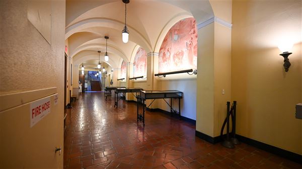 Julia Ideson Building - Houston Public Library (4/7/2026 - Credits: Houston Film Commission)