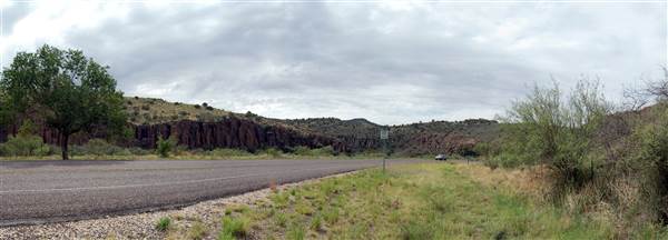 Hwy 118 South of Fort Davis (6/30/2013)