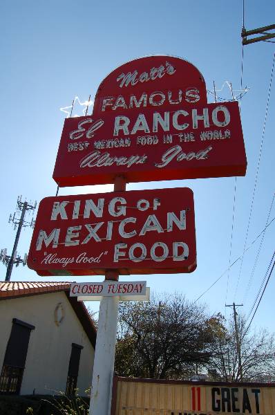 Matt's El Rancho (1/25/2007)