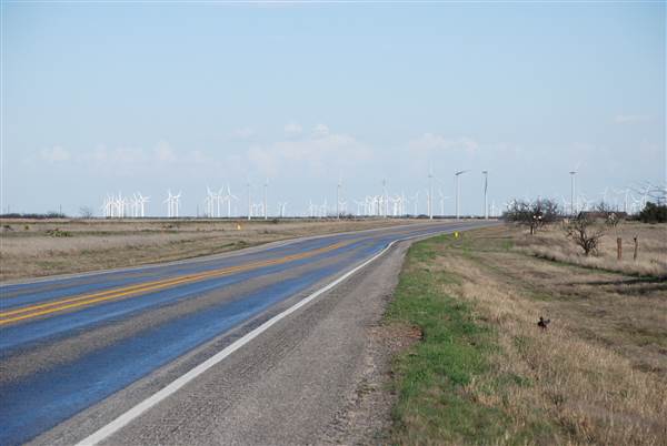 Wind Farm off State HWY 153 (3/25/2015)