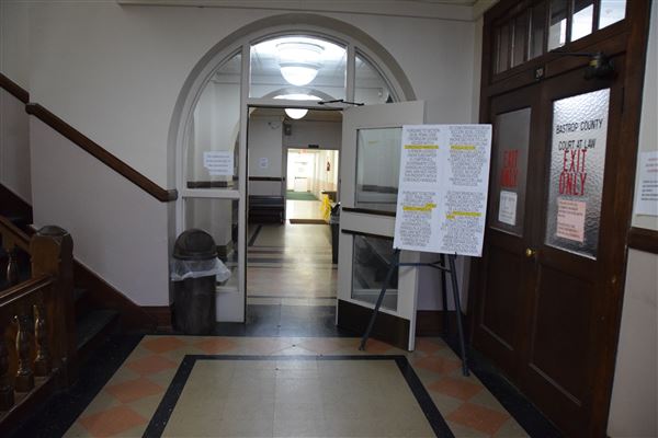 Bastrop County Courthouse (2/5/2020 - Credits: Fran Hunter)