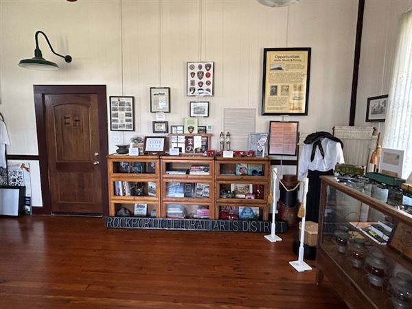 Rockport San Antonio & Aransas Pass Railroad Depot Museum (6/30/2024 - Credits: Jennifer Day)