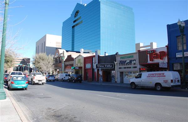 El Paso Downtown - San Antonio Avenue (2/25/2011)
