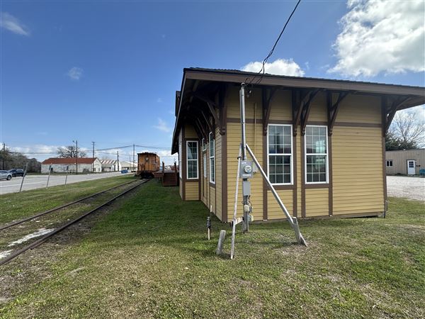 Port Lavaca Train Depot (3/1/2026 - Credits: Tania French)