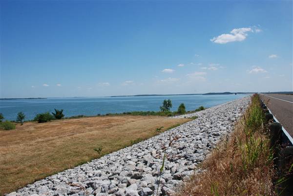Hwy 377 Over Lake Ray Roberts (5/15/2012)
