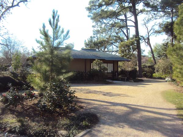 Japanese Garden in Hermann Park (3/7/2013)