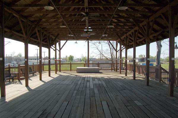 Rural Texas Toursim Center and Depot (3/25/2013)