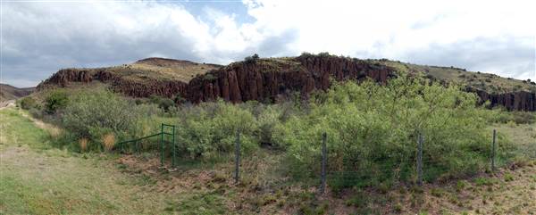 Hwy 118 South of Fort Davis (6/30/2013)