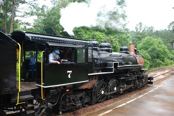 Texas State Railroad - 1901 Steam Train (5/31/2014)