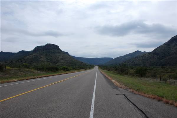 Hwy 118 South of Fort Davis (10/15/2015)