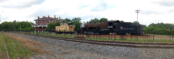 Marshall Amtrak & Depot Museum (5/7/2008)