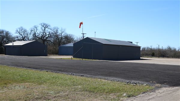 Marlin Municipal Airport (T-15) (2/9/2022 - Credits: Bryan LeMeilleur, Director of Tourism and Marketing)