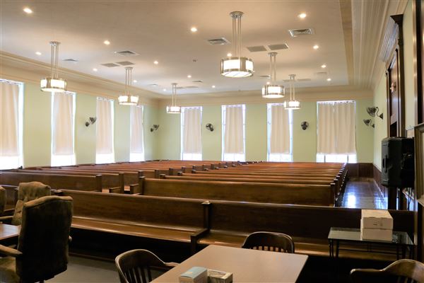 Falls County Courthouse (3/18/2022 - Credits: Bryan LeMeilleur - Director of Tourism and Marketing for the City of Marlin)