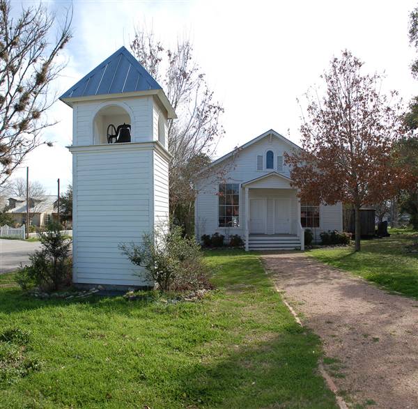 Seguin's First Church & Bell Tower (2/17/2010)