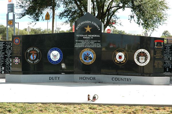 Hutchinson County Veterans Memorial (4/30/2023 - Credits: Charles Gillingham)