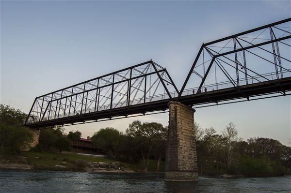 Faust Street Bridge (8/9/2023 - Credits: submitted by: Jenna Vinson)