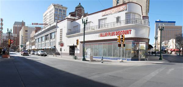 El Paso Downtown - San Antonio Avenue (2/25/2011)