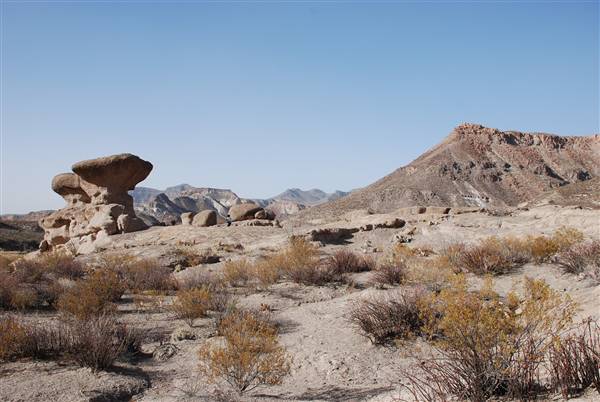 Big Bend Ranch State Park - Hoodoos (2/28/2011)