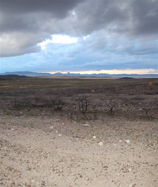 Terrain East of Alpine on Hwy 90 (9/19/2011)