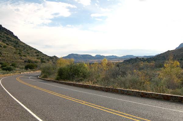 Hwy 118 South of Fort Davis (11/23/2005)