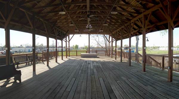 Rural Texas Toursim Center and Depot (3/25/2013)