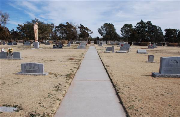 Lubbock Cemetery (2/17/2014)